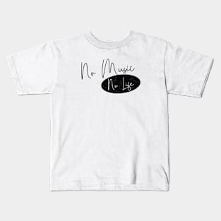 No Music No Life // Script Kids T-Shirt